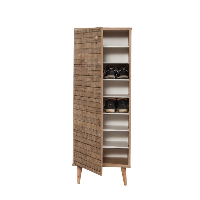 Hanah Home Zapatero 728 Roble Sonoma 50x135x38cm